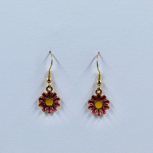 Sunny Daisy Drop Earrings
