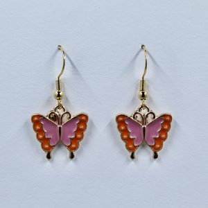 Two-Tone Y2K Butterfly Dangles